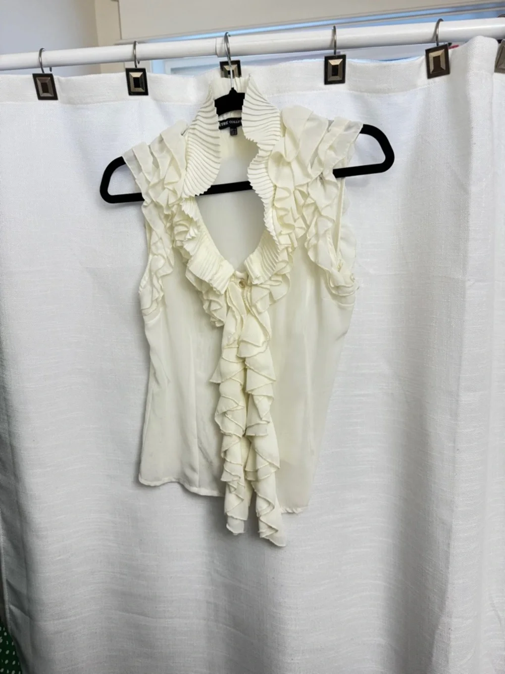 Setre Collection Ruffle Blouse – Size Small - Picture 2 of 6